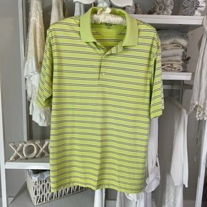Greg Norman Play Dry Golf shirt polo Men's size medium 0912